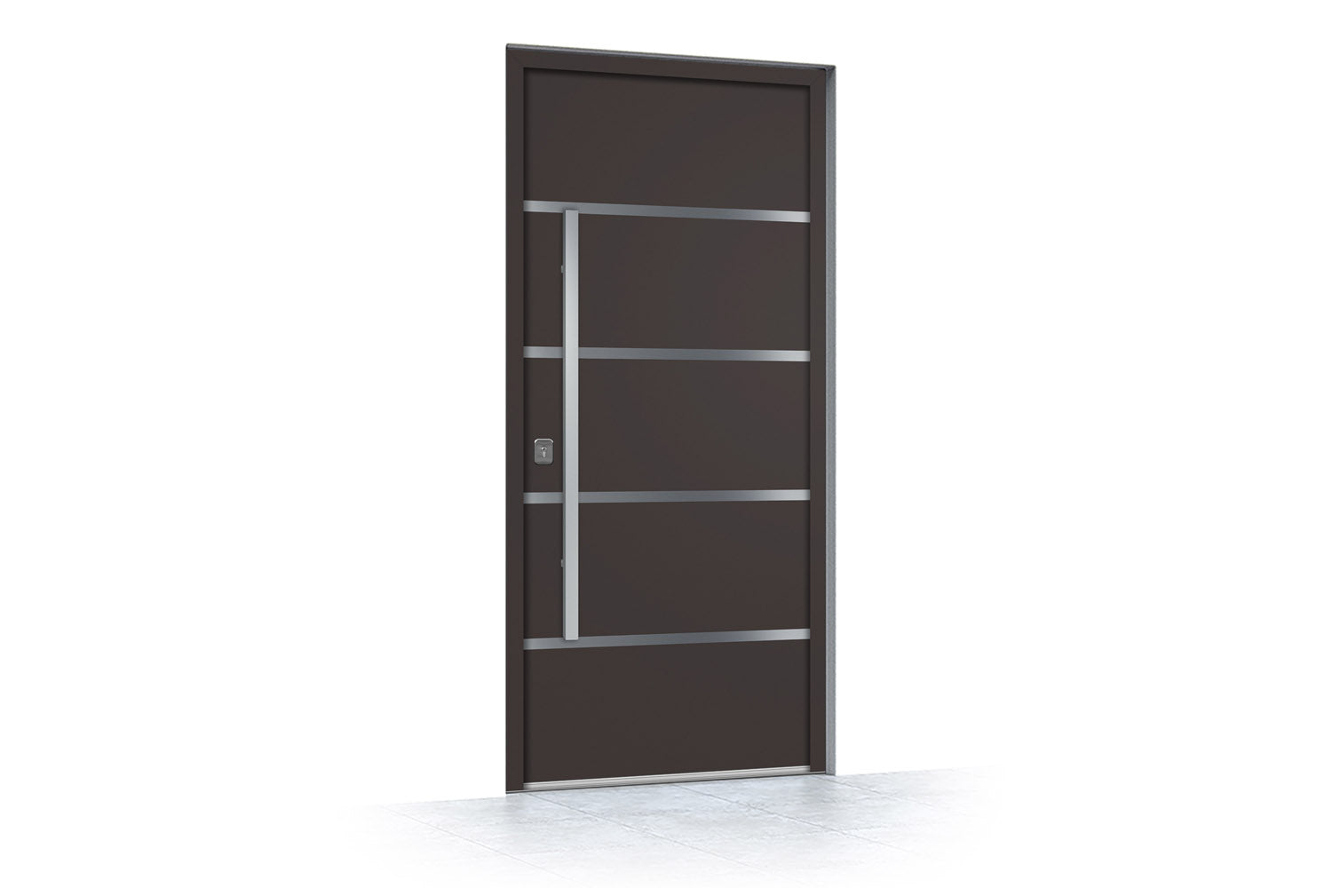Nova Inox S3 Brown Exterior Door