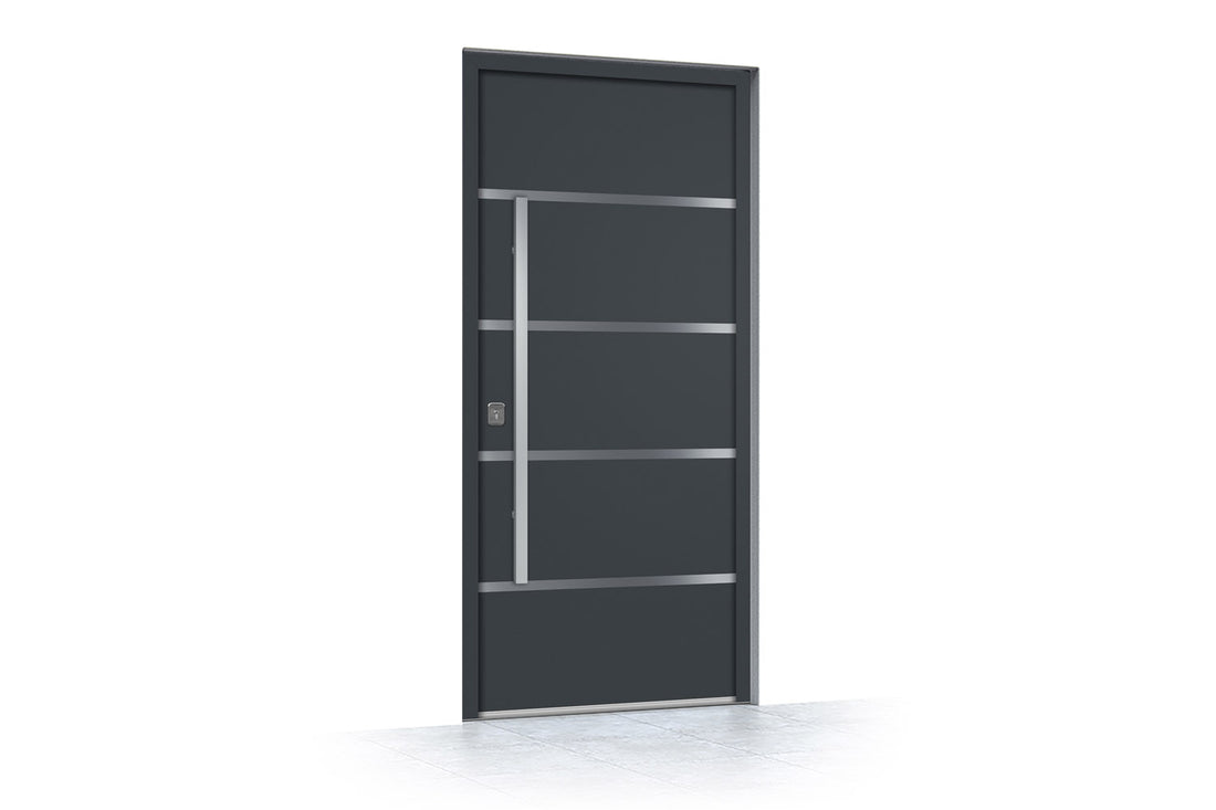 Nova Inox S3 Grey Exterior Door
