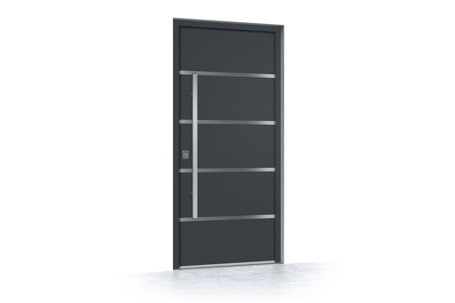 Nova Inox S3 Grey Exterior Door