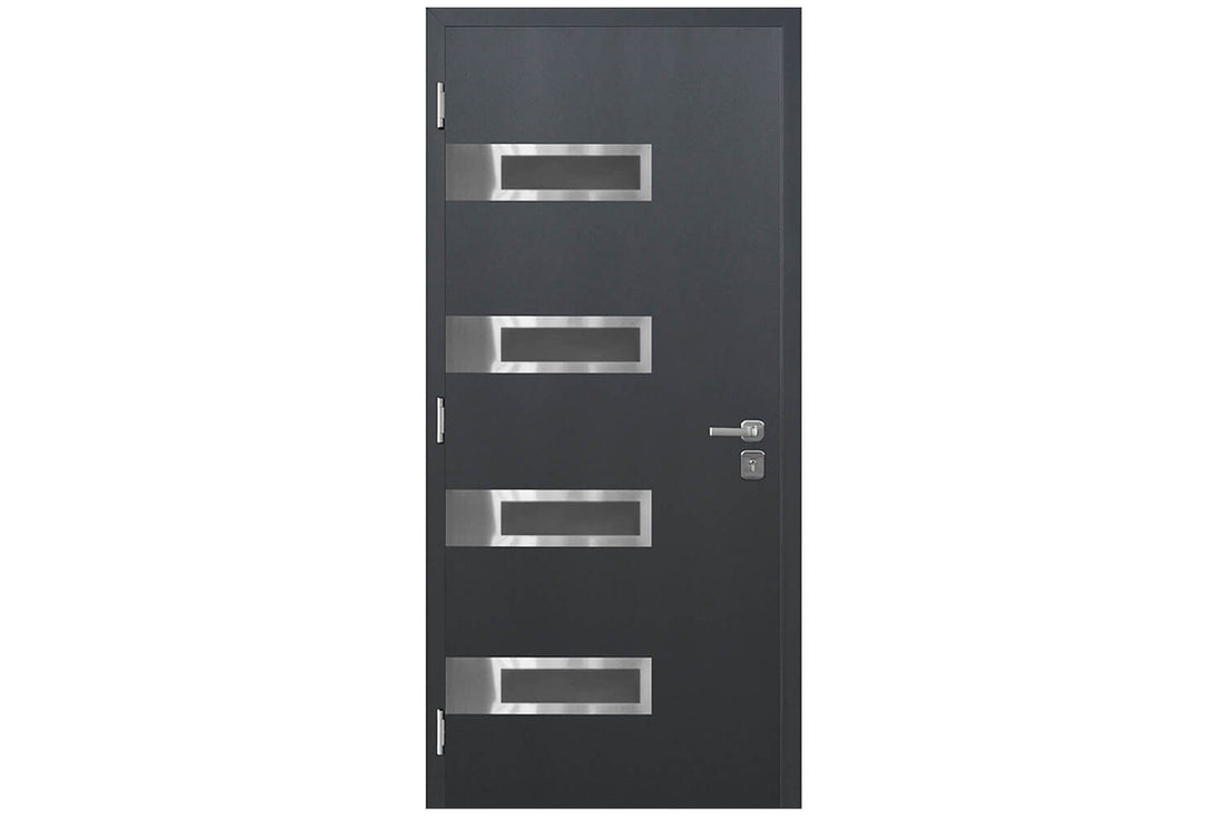 Nova Inox S4 Anthracite Exterior Door