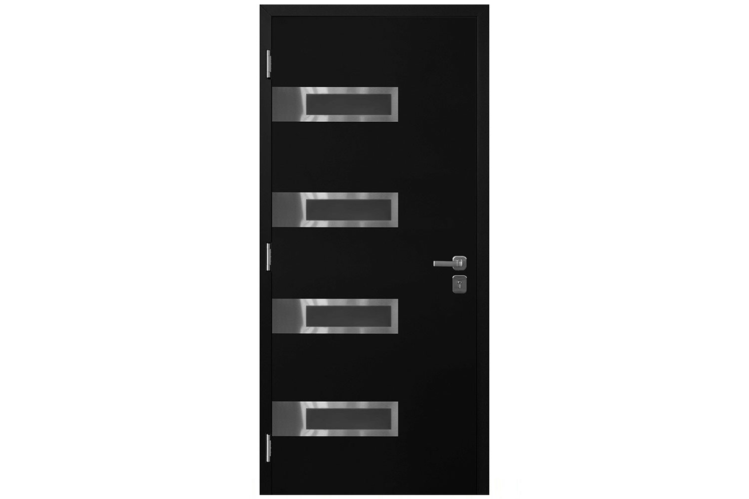 Nova Inox S4 Black Exterior Door