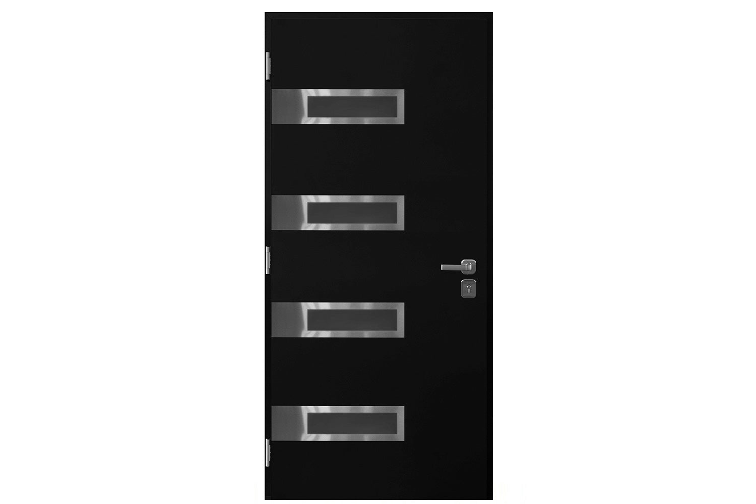 Nova Inox S4 Black Exterior Door