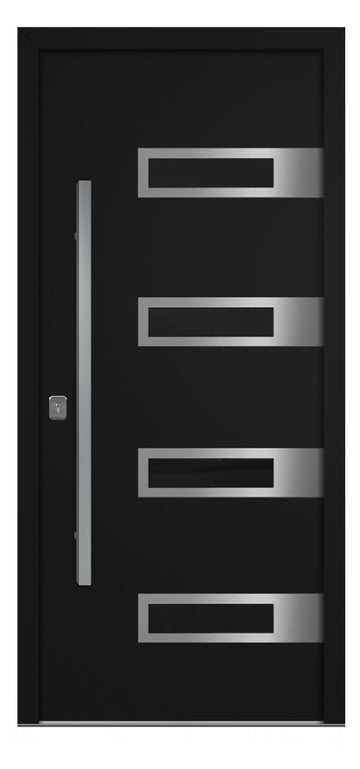 Nova Inox S4 Black Modern Exterior Door