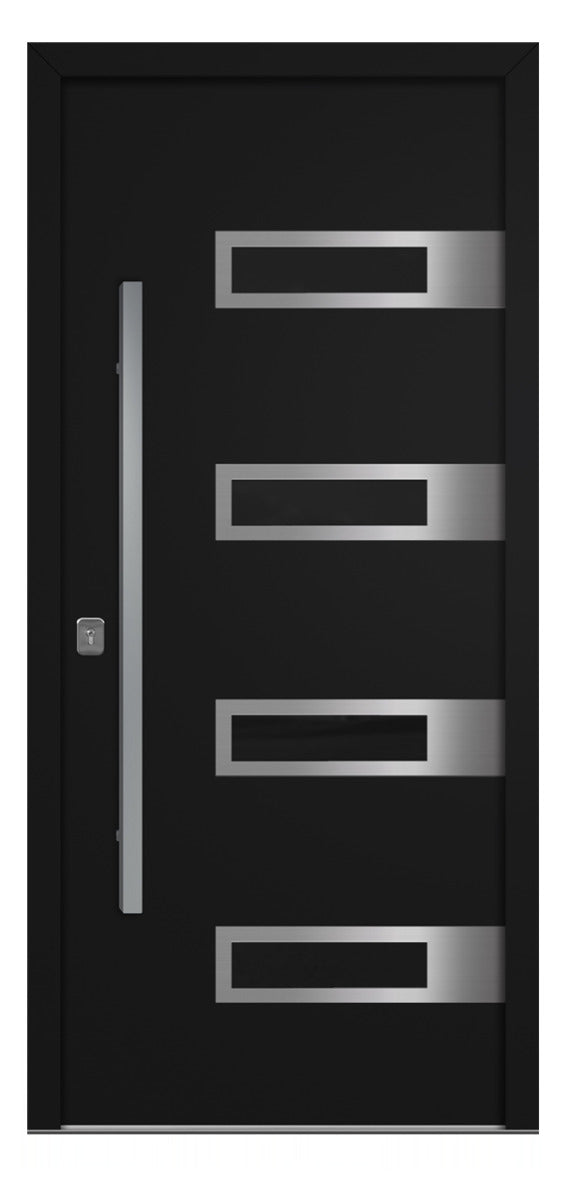 Nova Inox S4 Black Modern Exterior Door