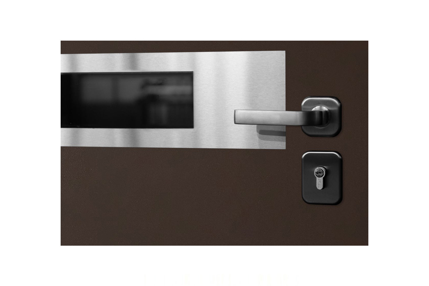 Nova Inox S4 Brown Exterior Door