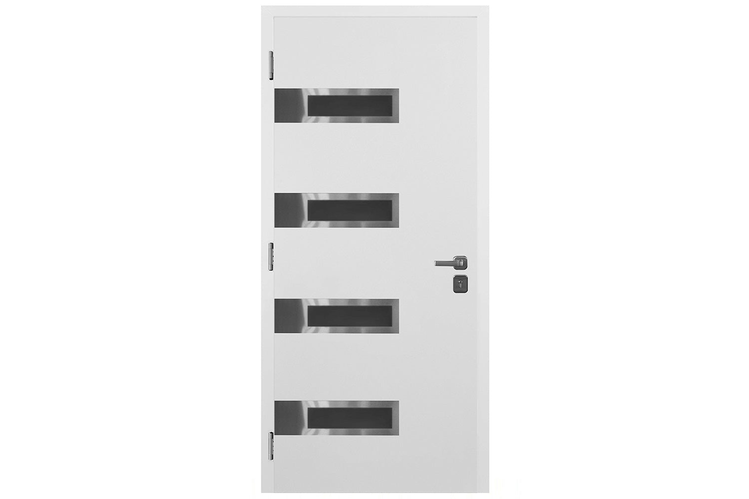 Nova Inox S4 White Exterior Door