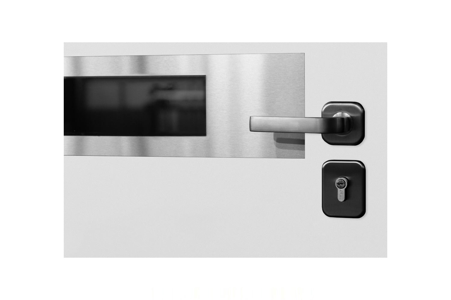 Nova Inox S4 White Exterior Door