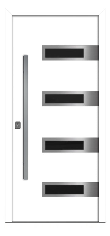 Nova Inox S4 White Modern Exterior Door