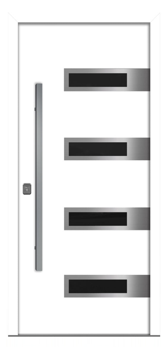 Nova Inox S4 White Modern Exterior Door