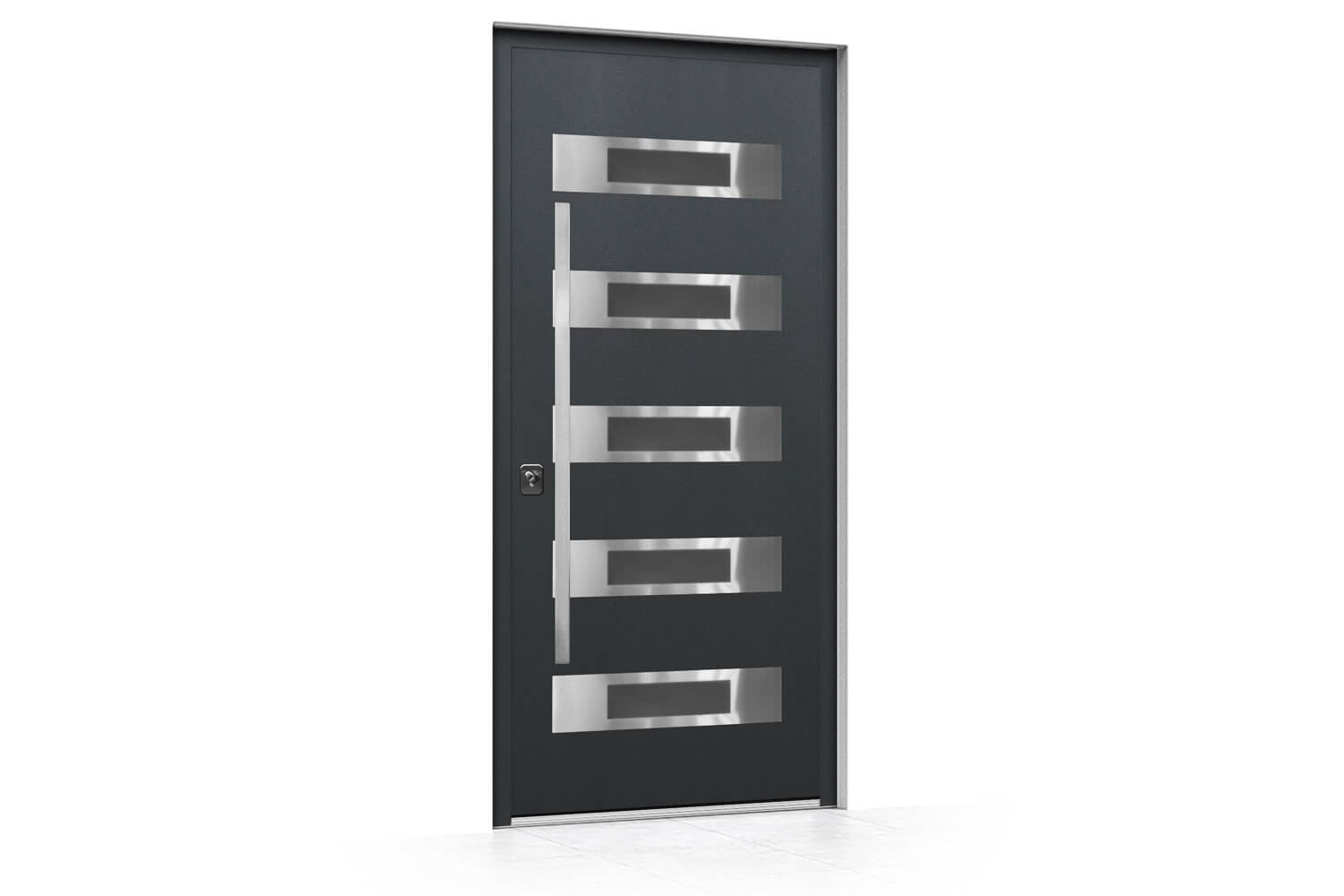 Nova Inox S5 Anthracite Exterior Door