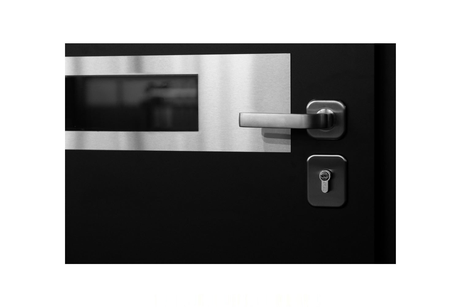 Nova Inox S5 Black Exterior Door