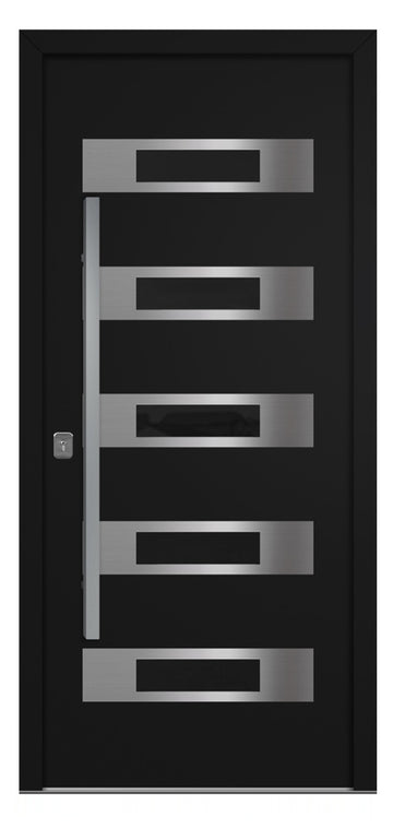 Nova Inox S5 Black Modern Exterior Door