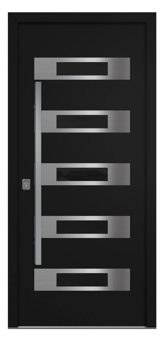 Nova Inox S5 Black Modern Exterior Door