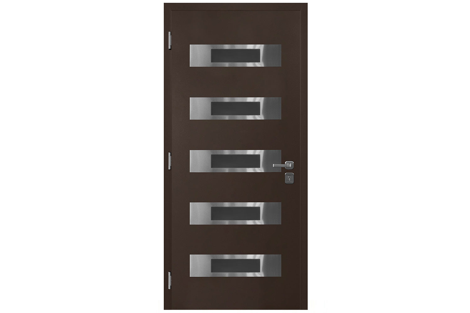 Nova Inox S5 Brown Exterior Door