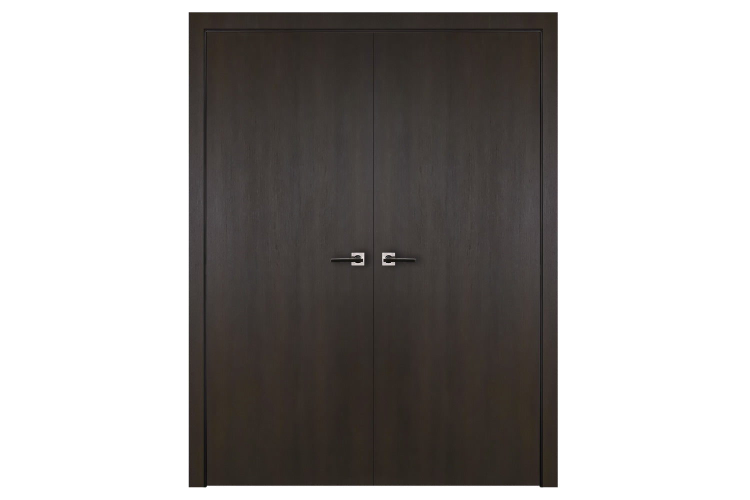 Nova Italia Flush 01 Premium Wenge Laminate Interior Door - Double Door