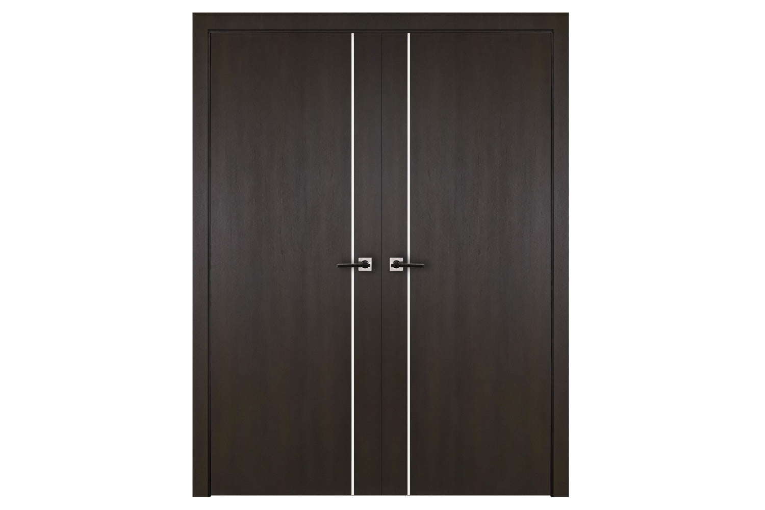 Nova Italia Flush 03 Premium Wenge Laminate Interior Door - Double Door