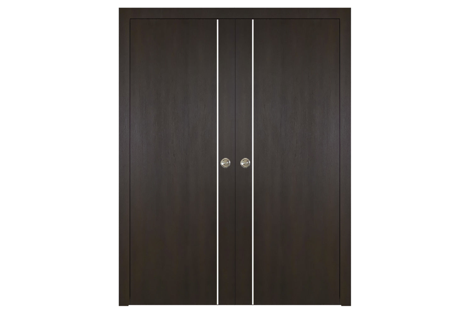 Nova Italia Flush 03 Premium Wenge Laminate Interior Door - Double Pocket