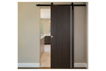 Nova Italia Flush 05 Premium Wenge Laminate Interior Barn Door
