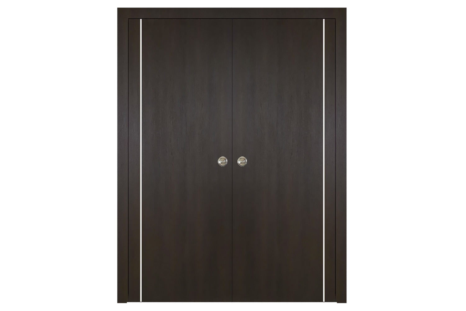 Nova Italia Flush 05 Premium Wenge Laminate Interior Door - Double Pocket