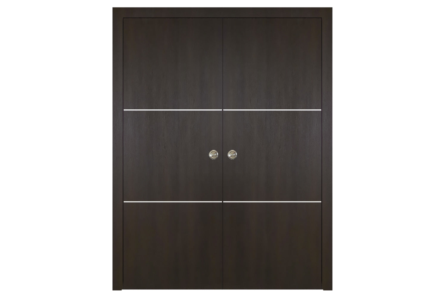 Nova Italia Flush 06 Premium Wenge Laminate Interior Door - Double Pocket