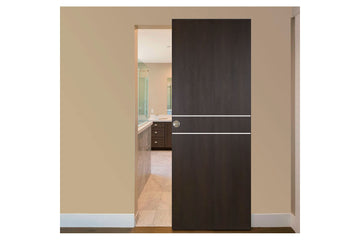 Nova Italia Flush 08 Premium Wenge Laminate Interior Magic Sliding Door