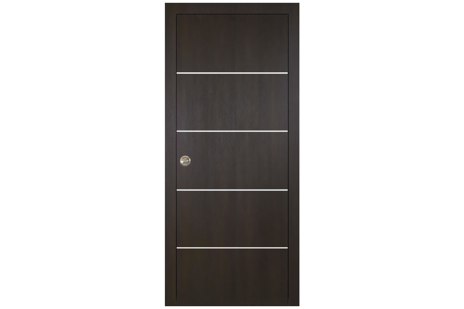 Nova Italia Flush 10 Premium Wenge Laminate Interior Door - Single Pocket