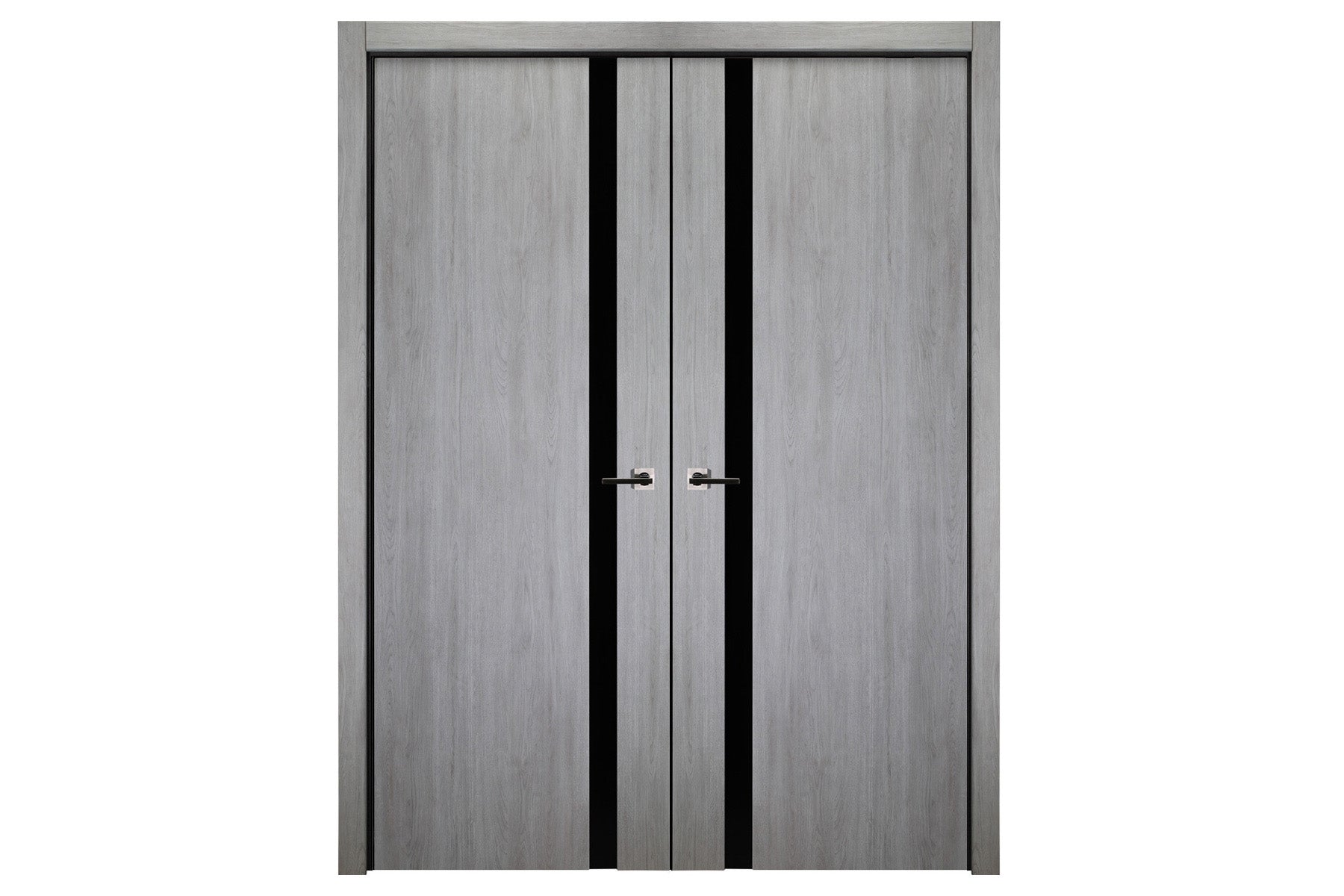 Nova Italia Laminate Interior Door Light Grey - Double Door
