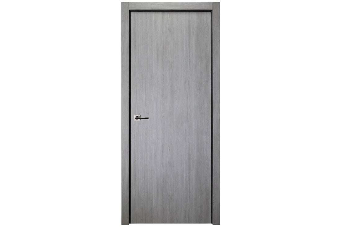 Nova Italia Flush 01 Light Grey Laminate Interior Door  - Single Door