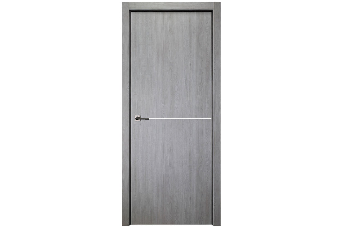 Nova Italia Flush 07 Light Grey Laminate Interior Door - Single Door