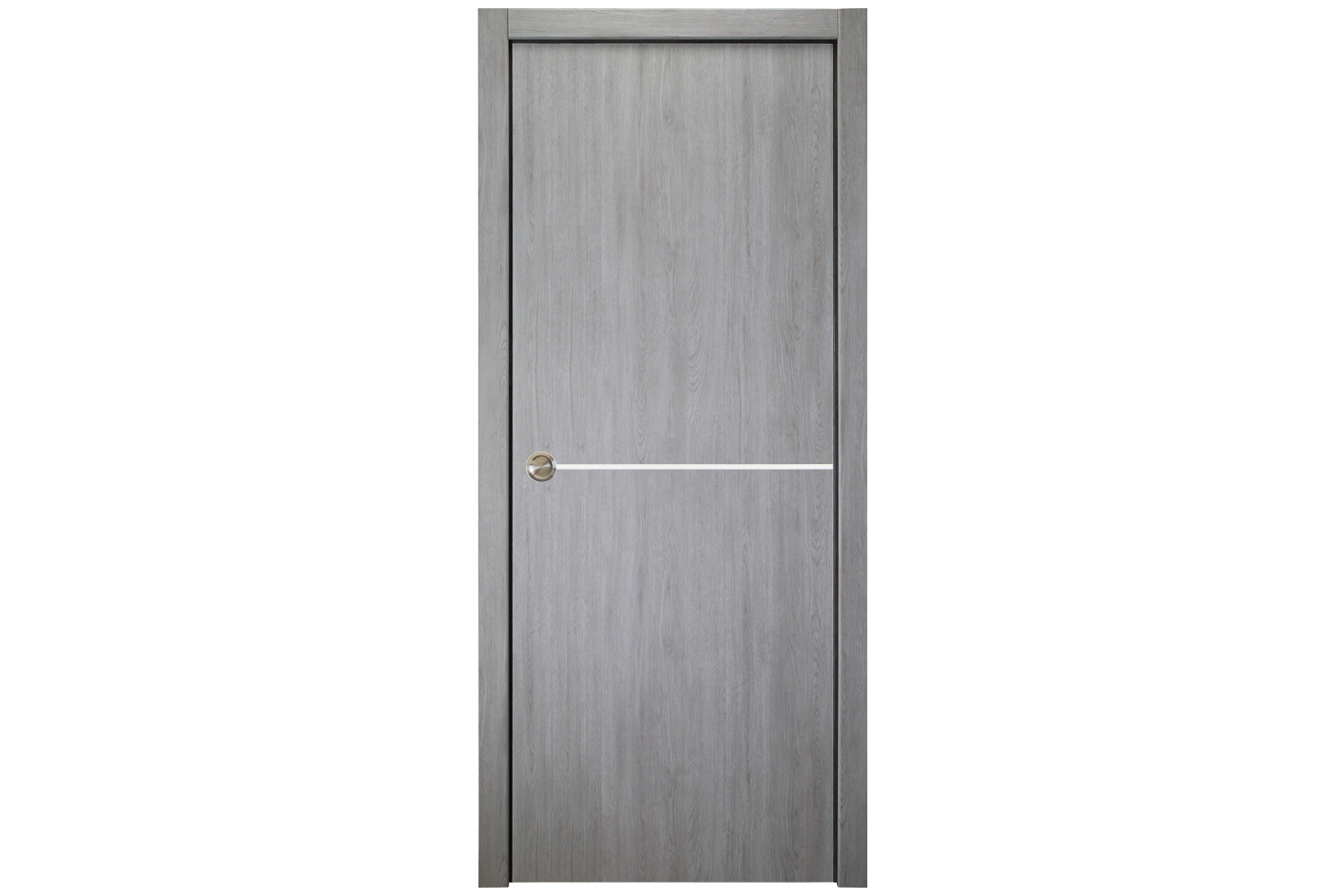 Nova Italia Flush 07 Light Grey Laminate Interior Door - Single Pocket Door