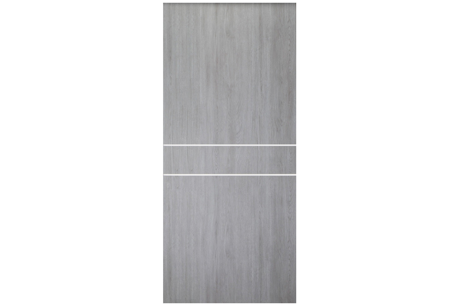 Nova Italia Flush 08 Light Grey Laminate Interior Door - Slab