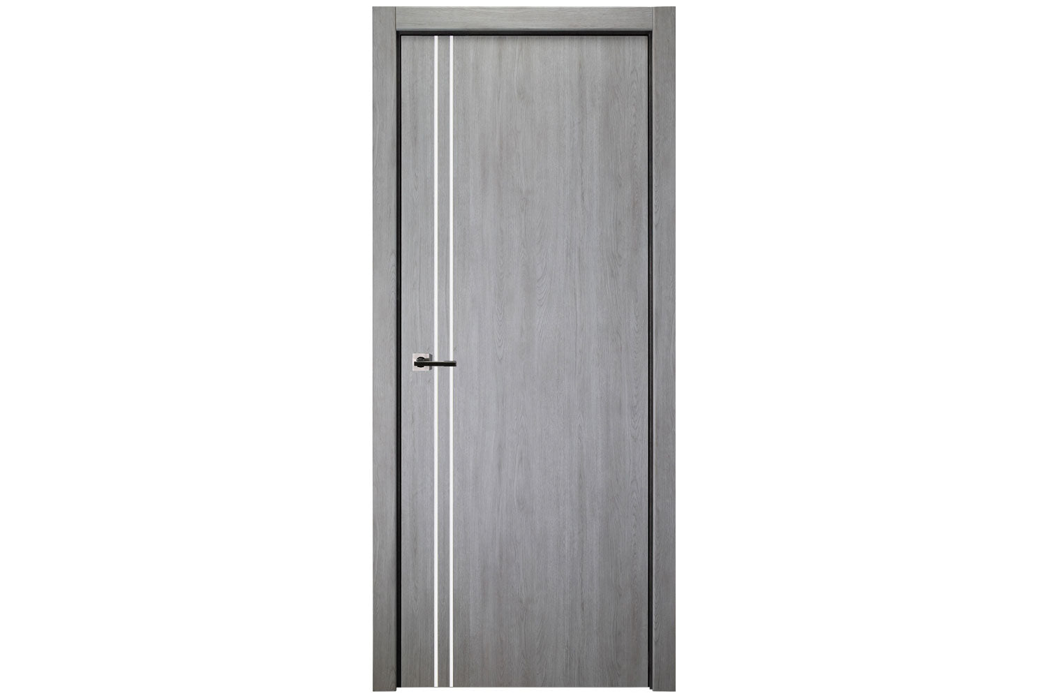 Nova Italia Flush 02 Light Grey Laminate Interior Door  - Single Door