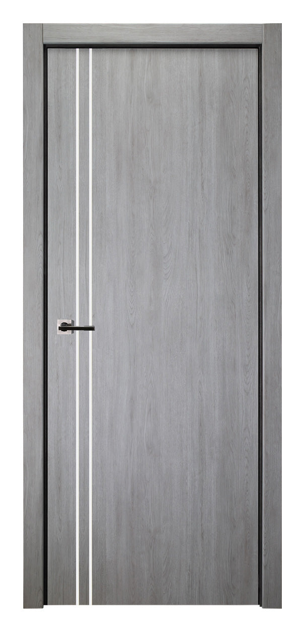 Nova Italia Flush 02 Light Grey Laminate Interior Door