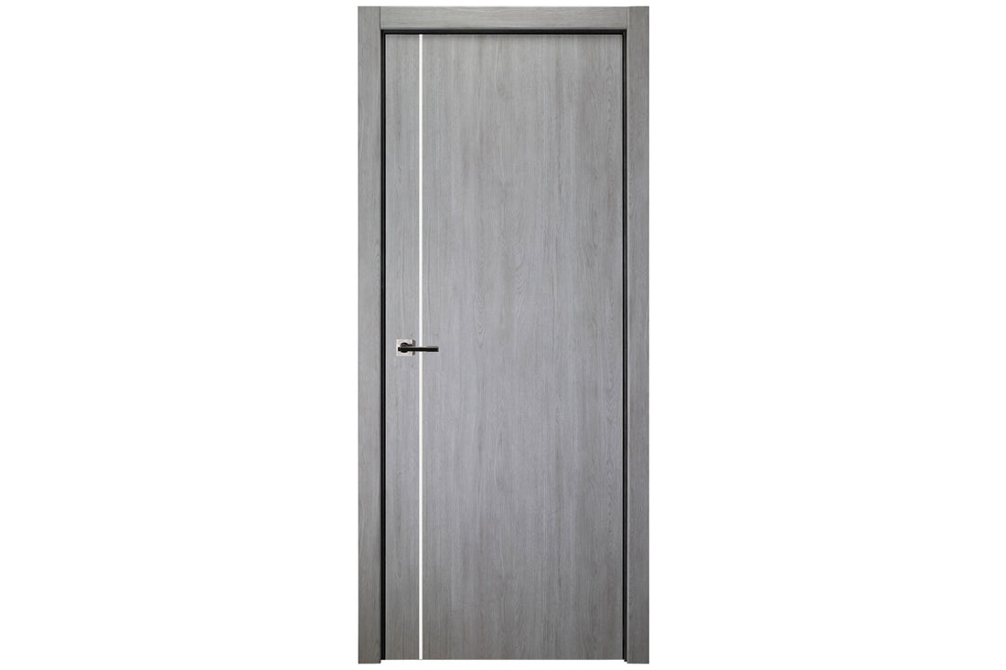 Nova Italia Flush 03 Light Grey Laminate Interior Door  - Single Door