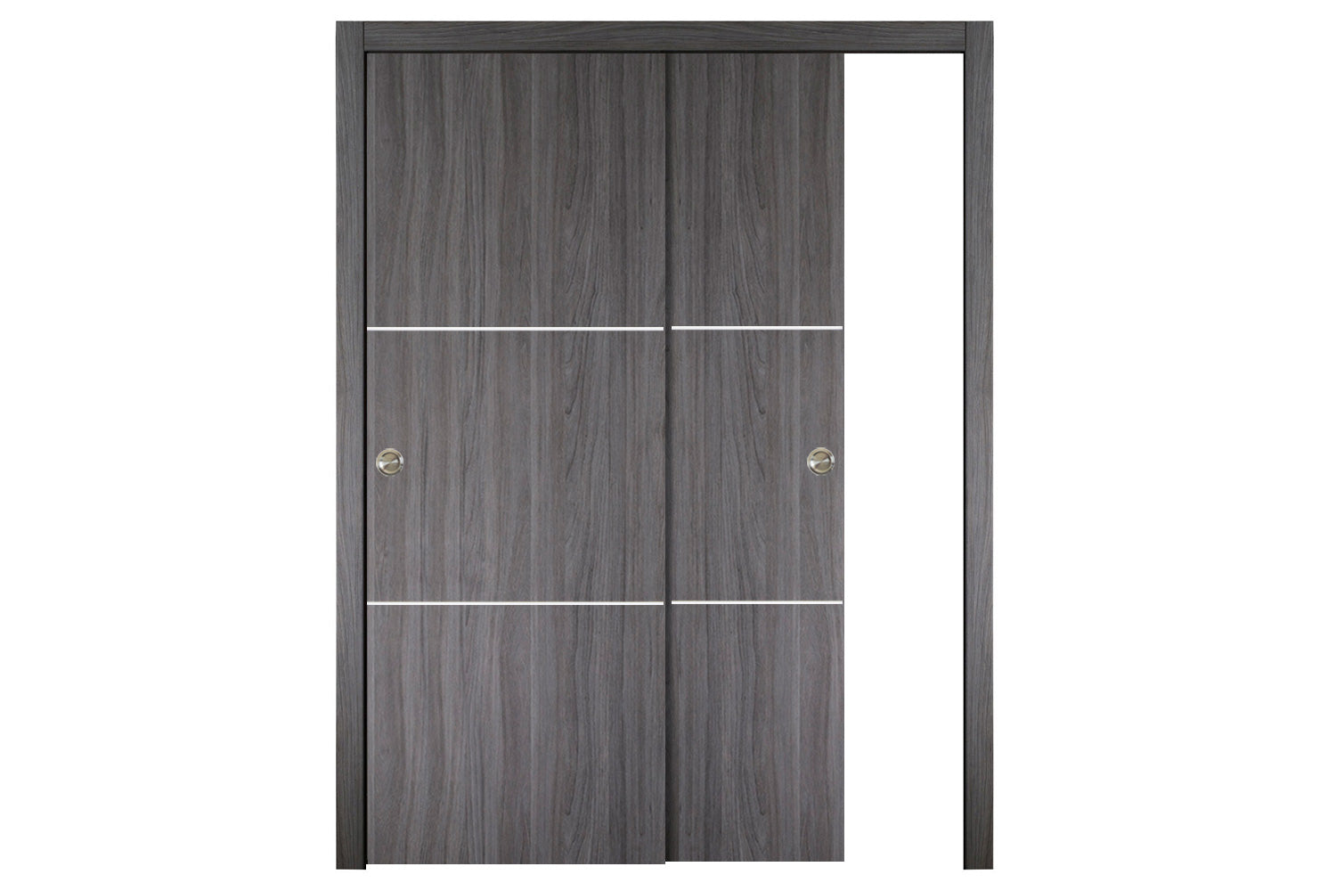 Nova Italia Flush 06 Swiss Elm Laminate Interior Door - Bypass Door