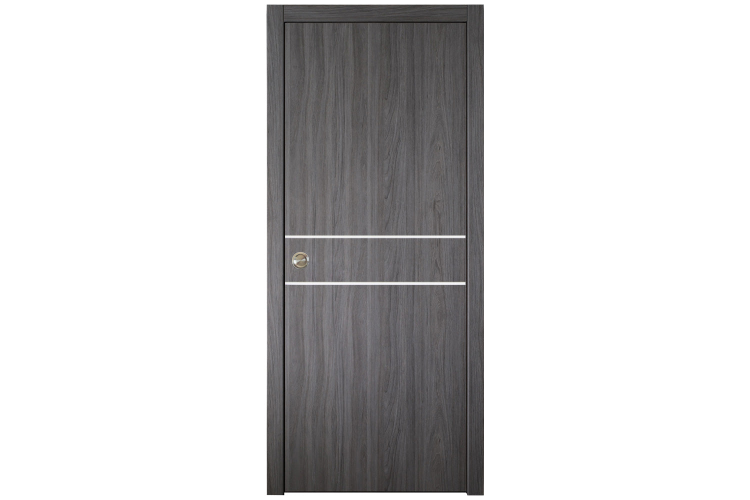 Nova Italia Flush 08 Swiss Elm Laminate Interior Door - Single Pocket Door