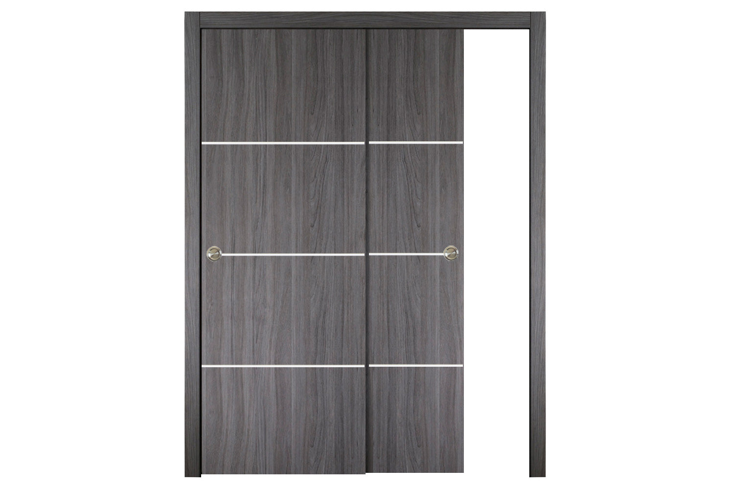 Nova Italia Flush 09 Swiss Elm Laminate Interior Door - Bypass Door
