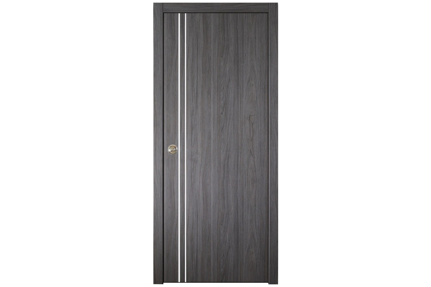 Nova Italia Flush 02 Swiss Elm Laminate Interior Door - Single Pocket Door