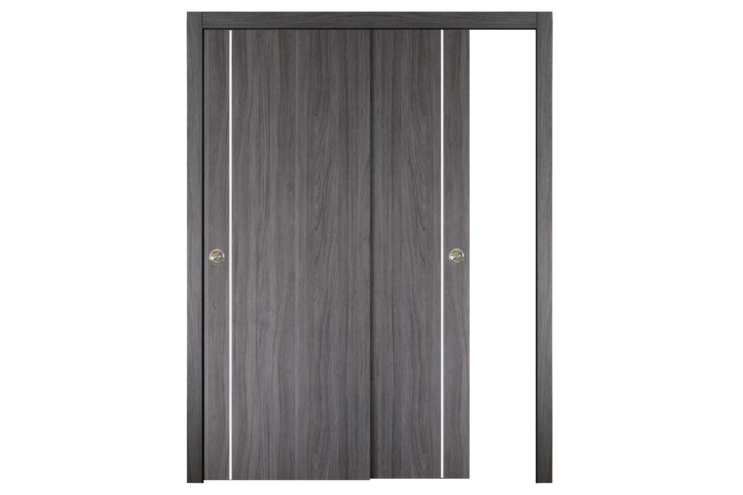 Nova Italia Flush 03 Swiss Elm Laminate Interior Door - Bypass Door