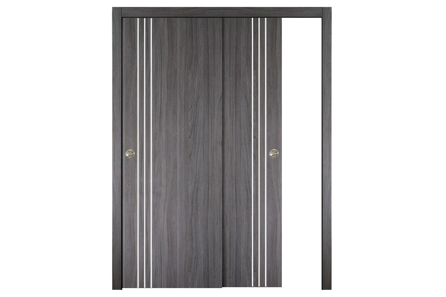 Nova Italia Flush 04 Swiss Elm Laminate Interior Door - Bypass Door