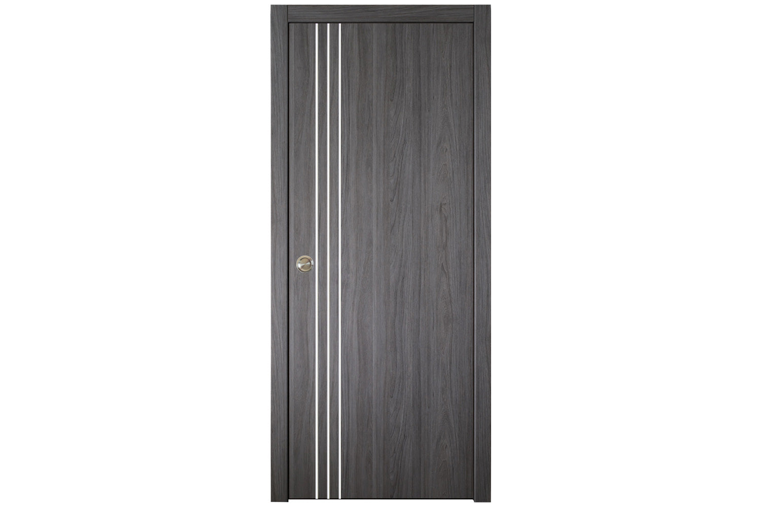 Nova Italia Flush 04 Swiss Elm Laminate Interior Door - Single Pocket Door