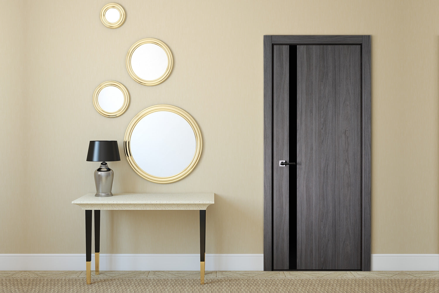 Nova Italia Laminate Interior Door Swiss Elm