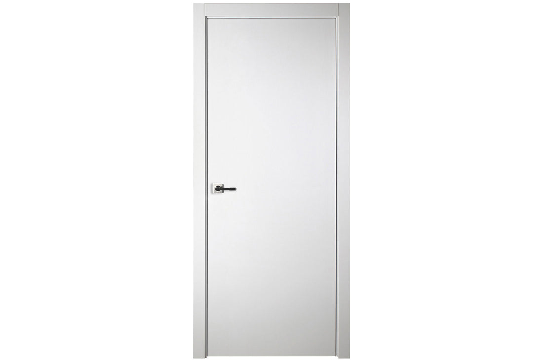 Nova Italia Flush 01 Alaskan White Laminate Interior Door - Single Door