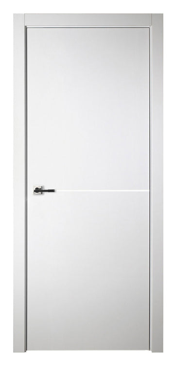 Nova Italia Flush 07 Alaskan White Laminate Interior Door