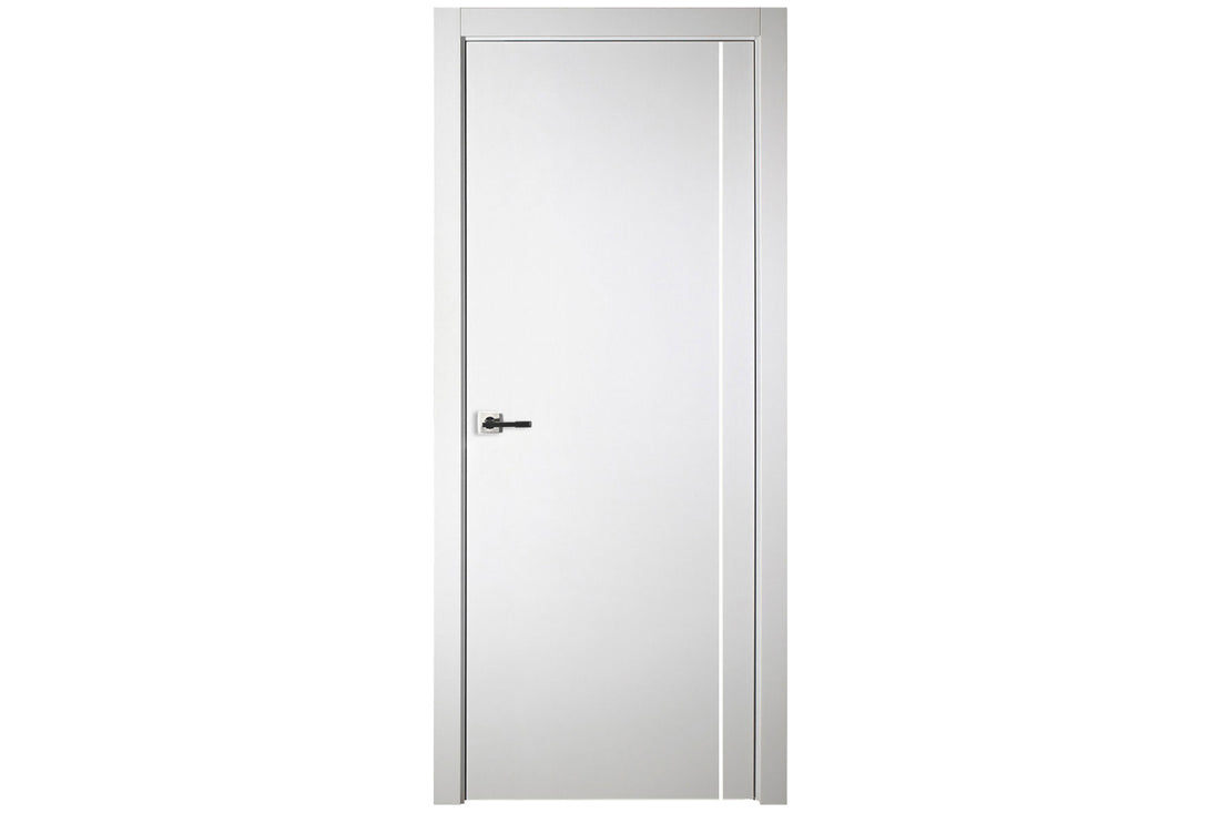 Nova Italia Flush 05 Alaskan White Laminate Interior Door - Single Door