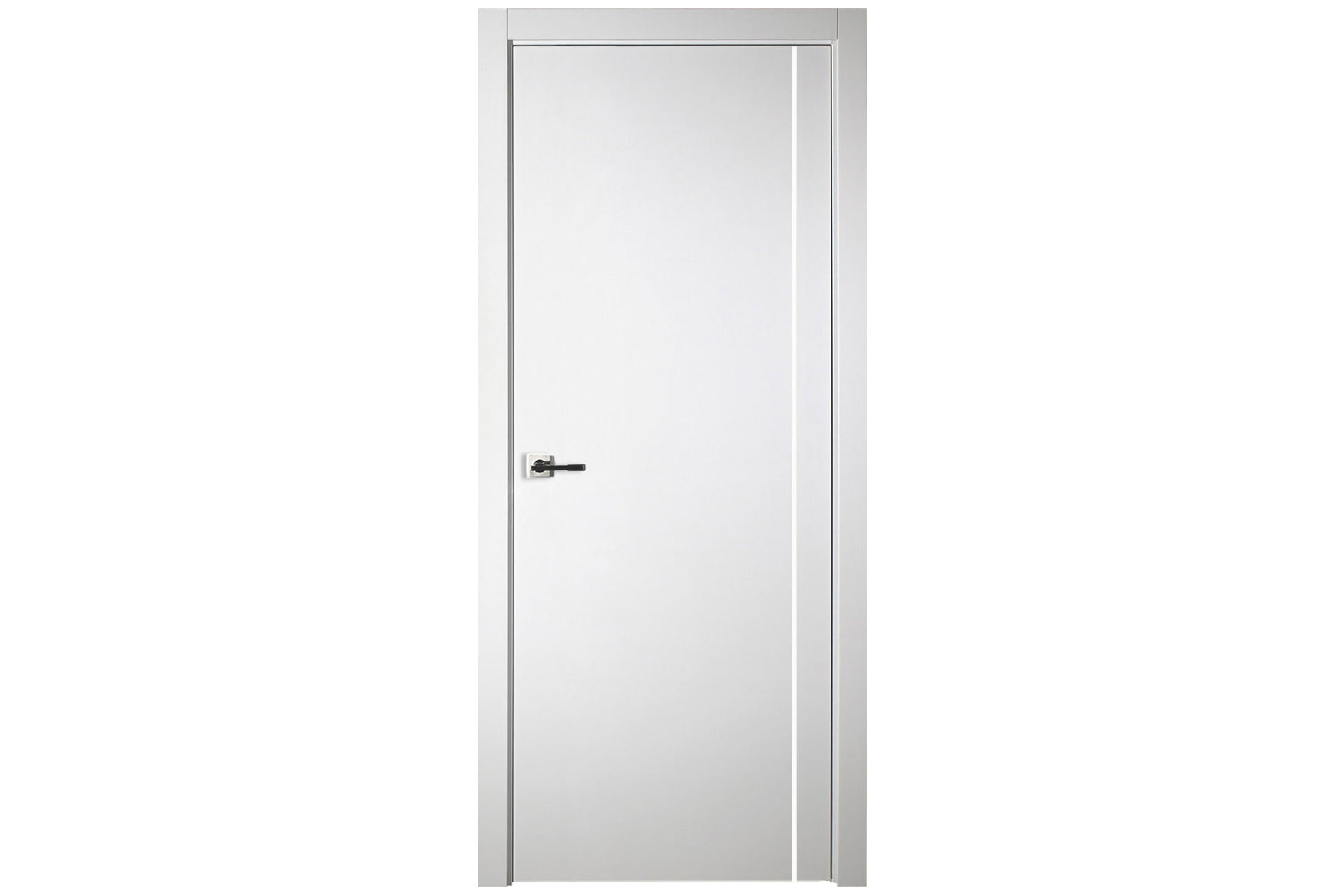 Nova Italia Flush 05 Alaskan White Laminate Interior Door - Single Door