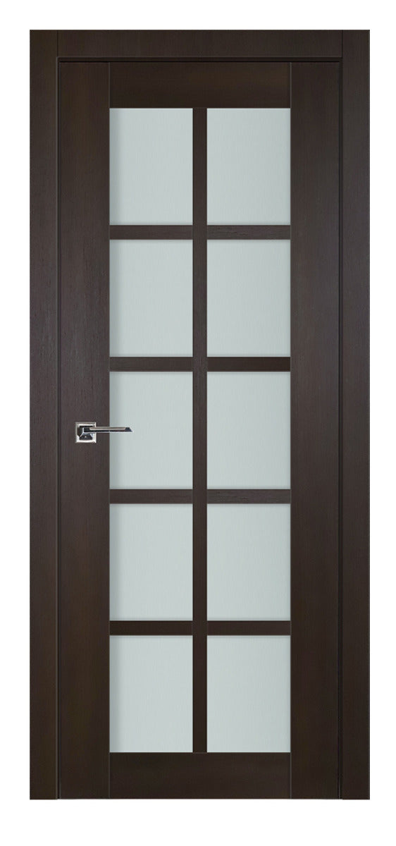 Nova Italia Premium Wenge 10-Lite Laminated French Door