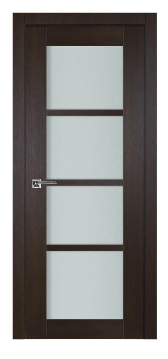 Nova Italia Premium Wenge 4-Lite Laminated French Door