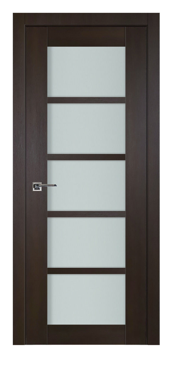 Nova Italia Premium Wenge 5-Lite Laminated French Door