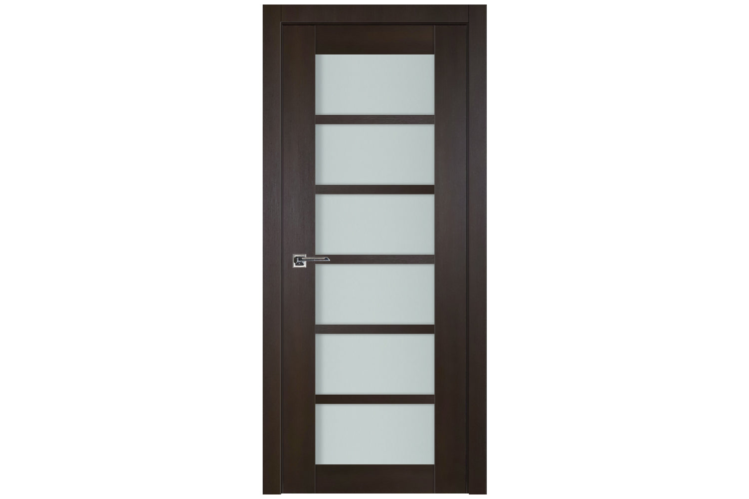 Nova Italia Premium Wenge 6-Lite Laminated French Door - Single Door
